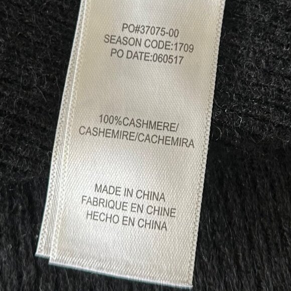 Splendid Black Cashmere Sweater Size XS - Picture 4 of 8